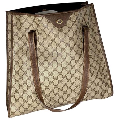 shopper gucci vintage|genuine gucci tote bag.